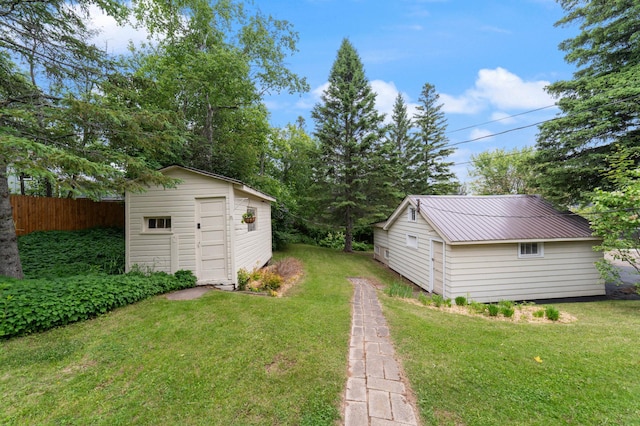 1921 Minneapolis Ave, Duluth, MN 55803 - view of yard with an outbuilding