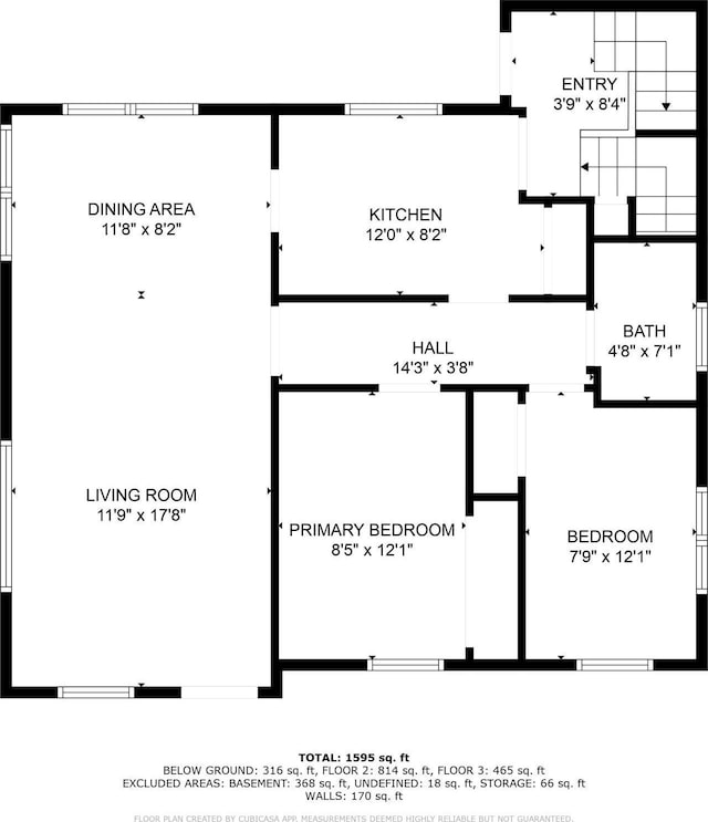 1921 Minneapolis Ave, Duluth, MN 55803 - view of room layout