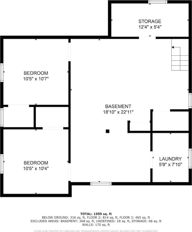 1921 Minneapolis Ave, Duluth, MN 55803 - view of room layout