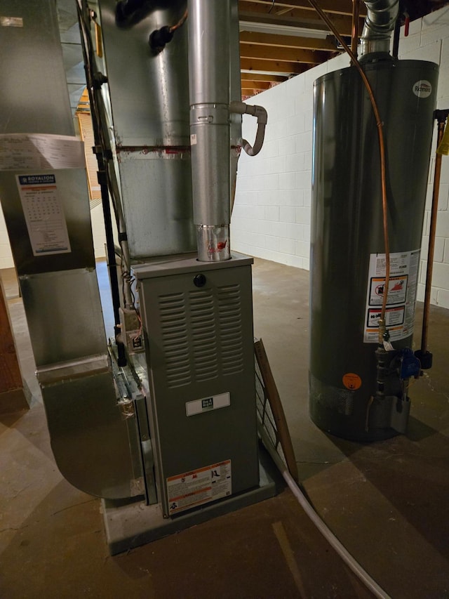 3615 Mckinley St NE, Minneapolis, MN 55418 - utilities featuring water heater and heating unit