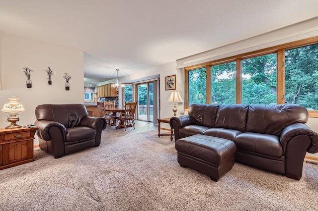 14078 Quince St NW, Andover, MN 55304 - living room with carpet floors and healthy amount of natural light