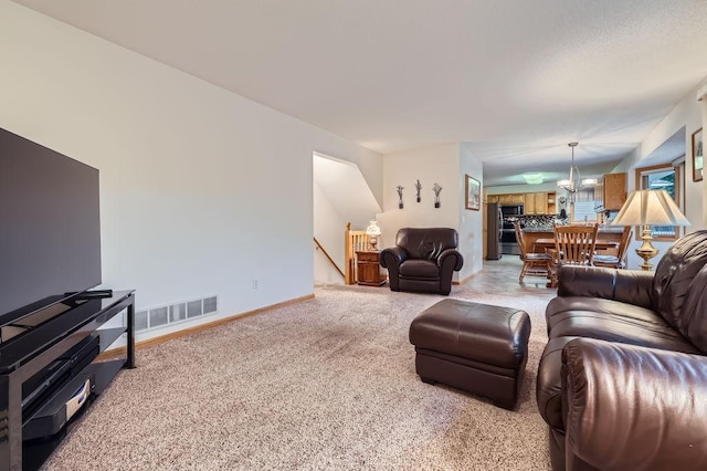 14078 Quince St NW, Andover, MN 55304 - living room with carpet and baseboards
