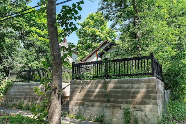 610 34th Ave N, Minneapolis, MN 55412 - wooden terrace featuring stairway
