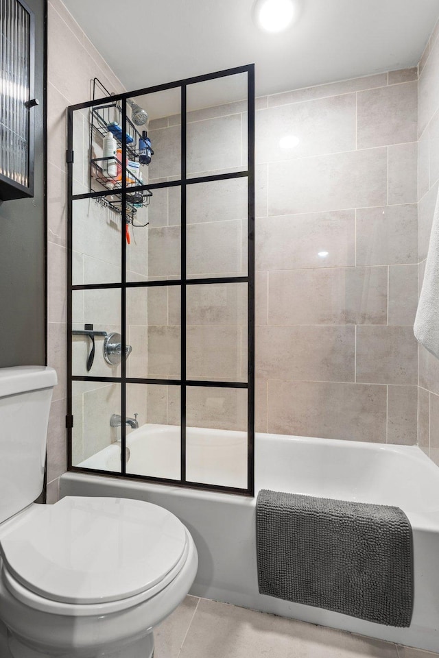 610 34th Ave N, Minneapolis, MN 55412 - full bathroom featuring  shower combination and tile patterned flooring