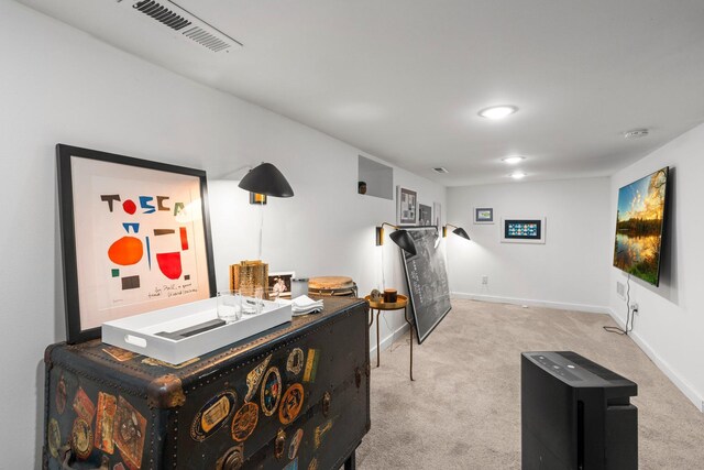 610 34th Ave N, Minneapolis, MN 55412 - office area with carpet flooring and baseboards