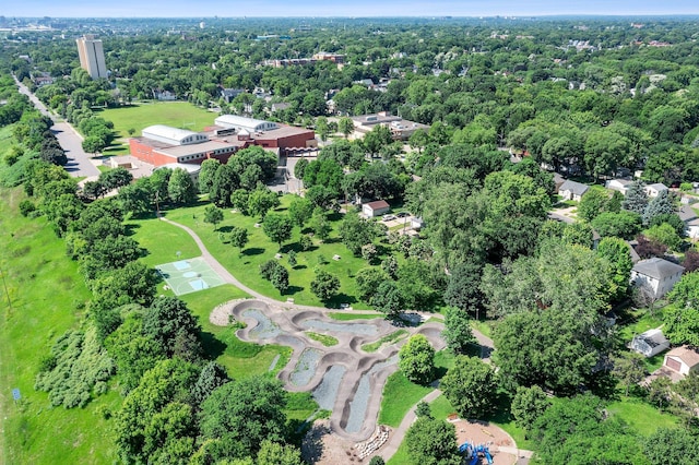 610 34th Ave N, Minneapolis, MN 55412 - aerial overview of property's location