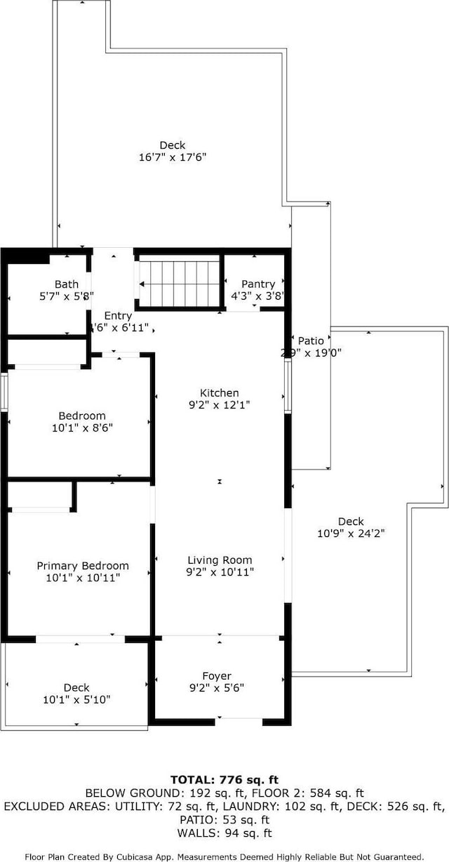 610 34th Ave N, Minneapolis, MN 55412 - view of property floor plan