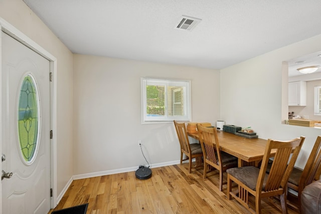2900 Tuxedo Blvd, Mound, MN 55364 - dining space featuring light wood finished floors and baseboards