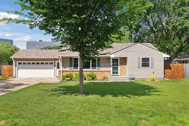 7632 Dupont Ave S, Richfield, MN 55423 - ranch-style home featuring a garage, driveway, and brick siding
