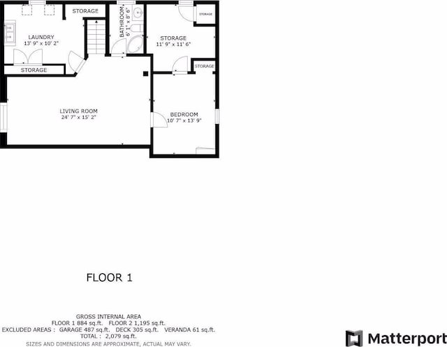 7632 Dupont Ave S, Richfield, MN 55423 - view of property floor plan