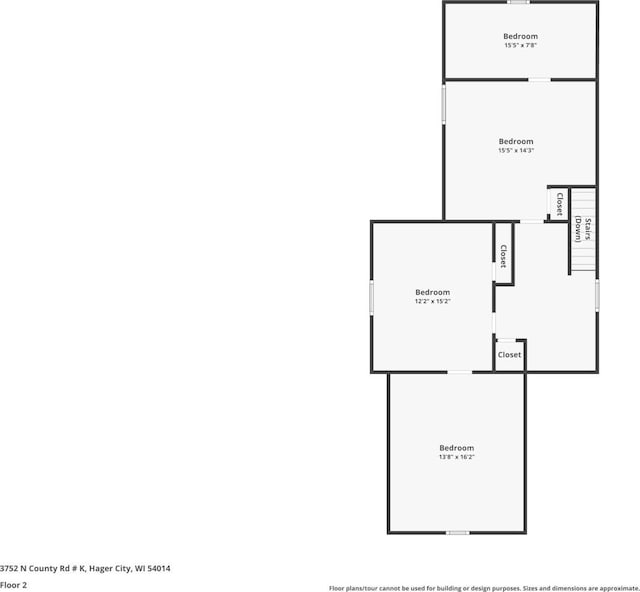 N3752 County Road K, Trenton Twp, WI 54014 - view of home floor plan