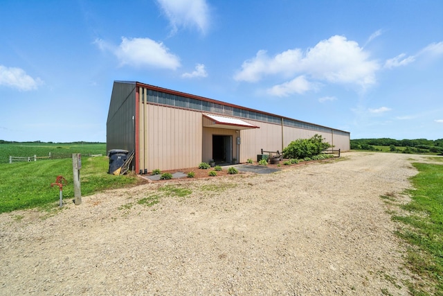 N3752 County Road K, Trenton Twp, WI 54014 - view of pole building featuring a rural view