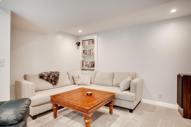1030 Idaho Ave N, Golden Valley, MN 55427 - living area with recessed lighting and baseboards