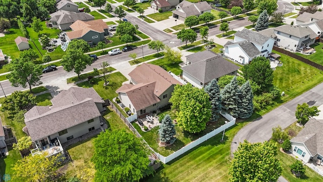 1421 55th Ave S, Fargo, ND 58104 - aerial perspective of suburban area