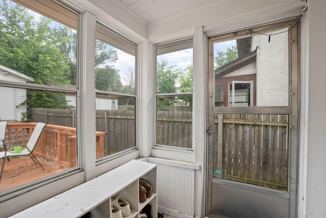 3734 Emerson Ave N, Minneapolis, MN 55412 - unfurnished sunroom with plenty of natural light