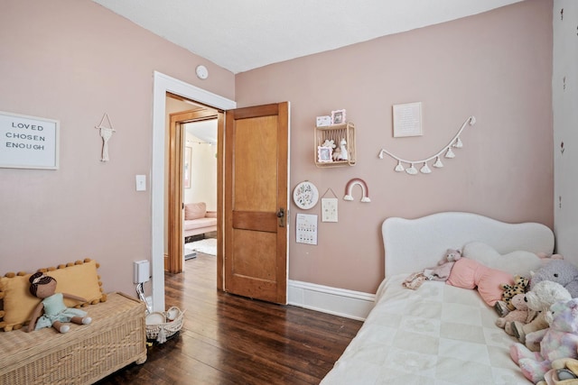 3734 Emerson Ave N, Minneapolis, MN 55412 - bedroom with dark wood-style floors