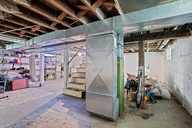 3734 Emerson Ave N, Minneapolis, MN 55412 - view of unfinished basement