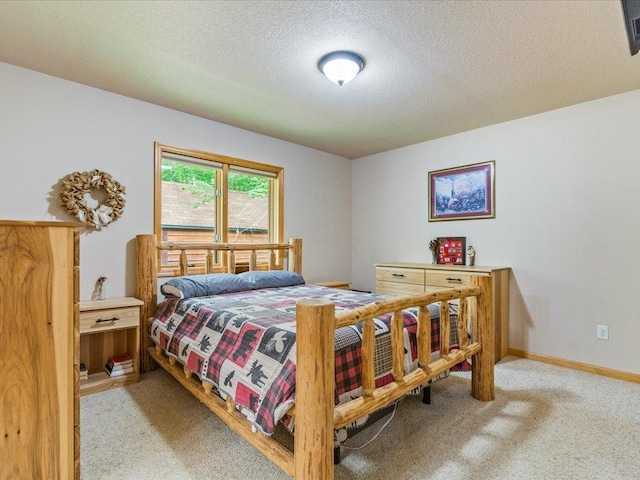 31591 Summer Dr, Breezy Point, MN 56472 - bedroom featuring carpet floors and a textured ceiling