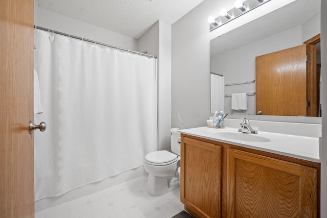 1343 Yorkshire Ln, Shakopee, MN 55379 - full bathroom with vanity and a textured ceiling