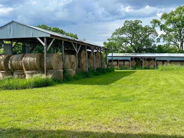 31231 568th Ave, Deer Creek Twp, MN 56527 - view of yard with an outdoor structure and an exterior structure
