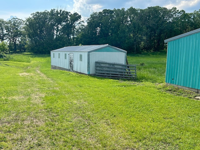 31231 568th Ave, Deer Creek Twp, MN 56527 - view of green lawn featuring an outbuilding and an outdoor structure