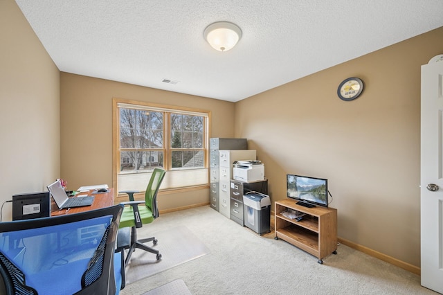 2011 117th Ln NE, Blaine, MN 55449 - office space with carpet flooring and a textured ceiling