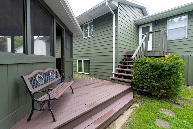2246 Vivian Ln, Saint Paul, MN 55119 - view of wooden terrace