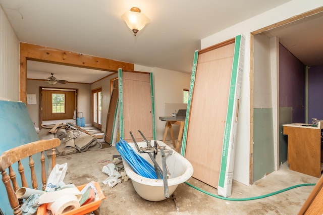 33406 151st Ave, Montgomery, MN 56069 - miscellaneous room featuring concrete floors