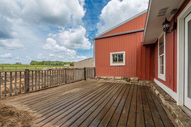 33406 151st Ave, Montgomery, MN 56069 - view of wooden terrace