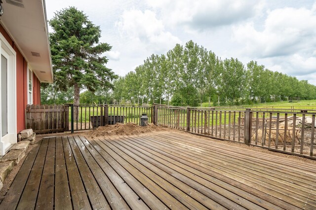 33406 151st Ave, Montgomery, MN 56069 - deck with view of scattered trees