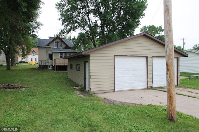 209 Cleveland St SW, Silver Lake, MN 55381 - view of detached garage