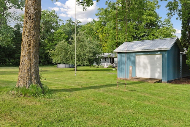 20240 Saint Croix Trl N, Scandia, MN 55073 - view of green lawn with an outbuilding