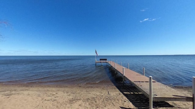 20758 Pike Ave, Aitkin, MN 56431 - dock area featuring a water view