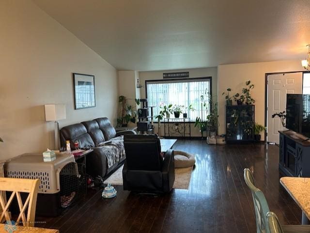 959 29th Ave W, West Fargo, ND 58078 - living area with wood-type flooring and vaulted ceiling