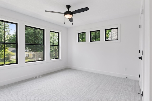 2084 Palace Ave, Saint Paul, MN 55105 - carpeted empty room featuring baseboards and a ceiling fan
