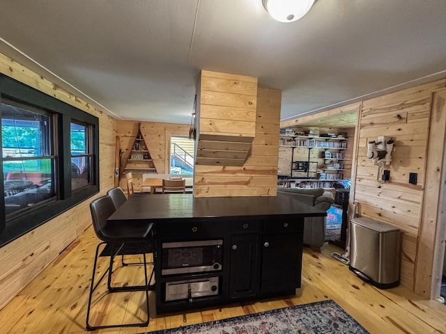 17700 78th St SW, Cokato, MN 55321 - office space featuring wood walls and light wood finished floors