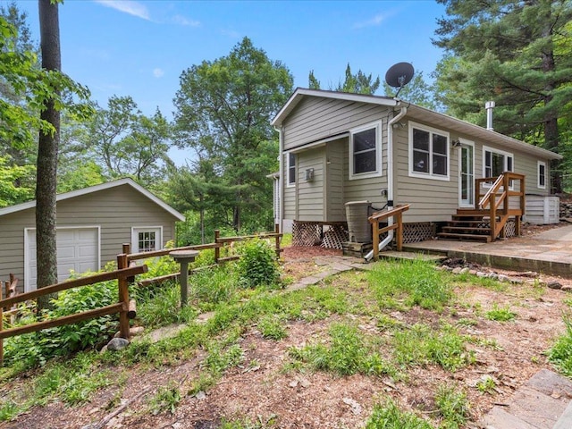 33277 308th Ln, Aitkin, MN 56431 - back of property with a garage and an outdoor structure