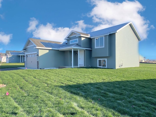 1180 Stonebrooke Dr, Albany, MN 56307 - view of front facade featuring a garage and a front lawn