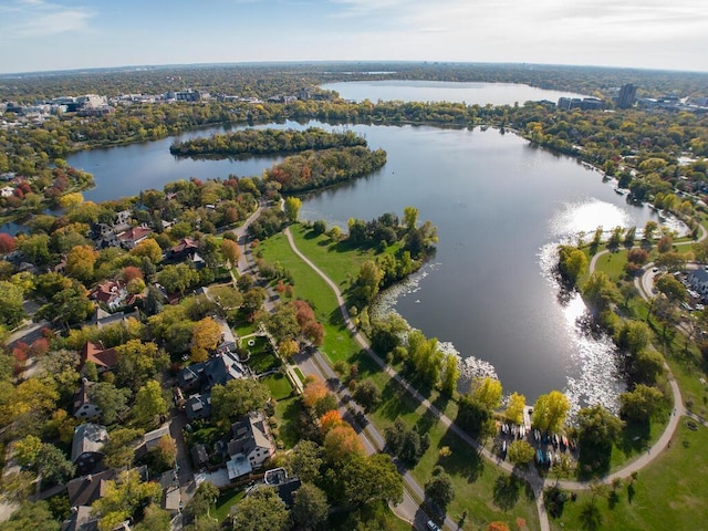 2320 Humboldt Ave S, Minneapolis, MN 55405 - aerial view of a nearby body of water