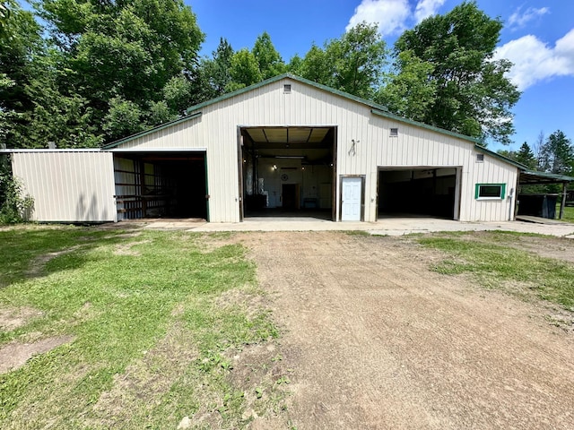 16033 Popplewood Rd NE, Hines Twp, MN 56647 - detached garage with driveway