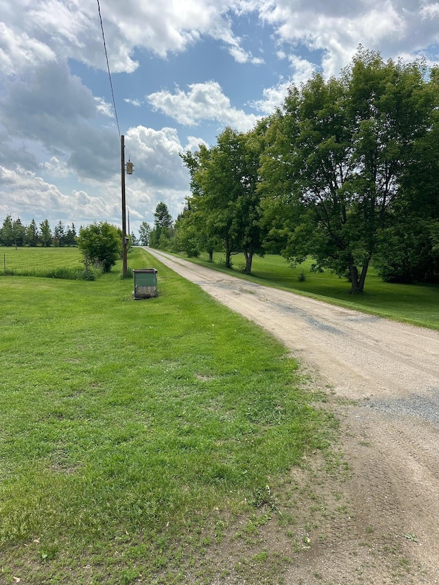 1374 State Highway 11 SE, Baudette, MN 56623 - view of dirt / gravel road featuring a view of rural / pastoral area