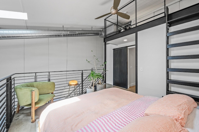 730 Stinson Blvd Unit 504, Minneapolis, MN 55413 - bedroom featuring concrete flooring