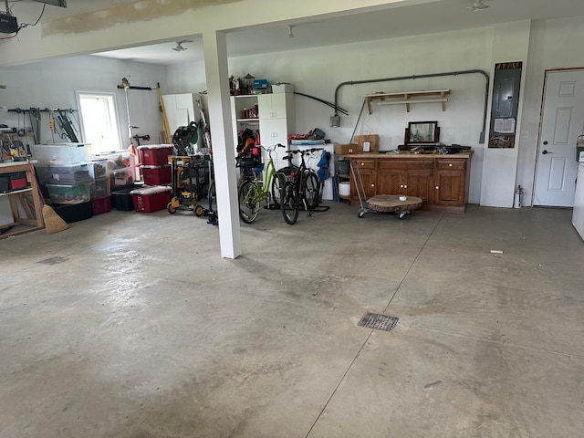 19 Sandbar Rd, Tracy, MN 56175 - garage with electric panel
