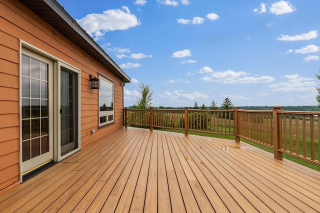 360 Karens Way NW, Alexandria, MN 56308 - view of wooden deck