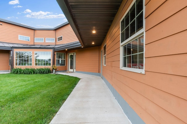 360 Karens Way NW, Alexandria, MN 56308 - property entrance featuring a lawn