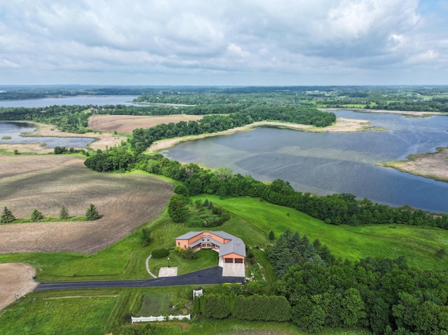360 Karens Way NW, Alexandria, MN 56308 - aerial view of property's location featuring a large body of water