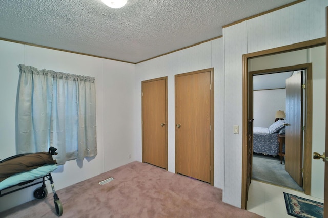 30348 422nd Ln, Aitkin, MN 56431 - carpeted bedroom with a textured ceiling and multiple closets