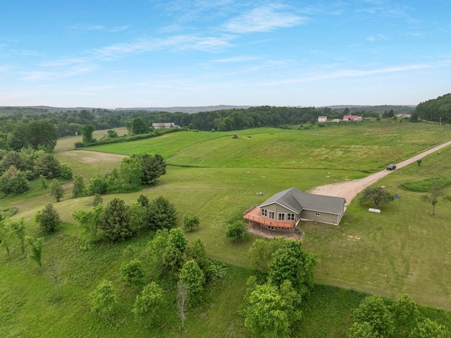 615 18th St, Prairie Lake Twp, WI 54728 - overview of rural landscape