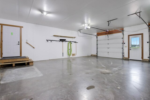 615 18th St, Prairie Lake Twp, WI 54728 - garage with a garage door opener