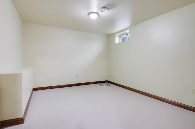 615 18th St, Prairie Lake Twp, WI 54728 - empty room with baseboards and a smoke detector